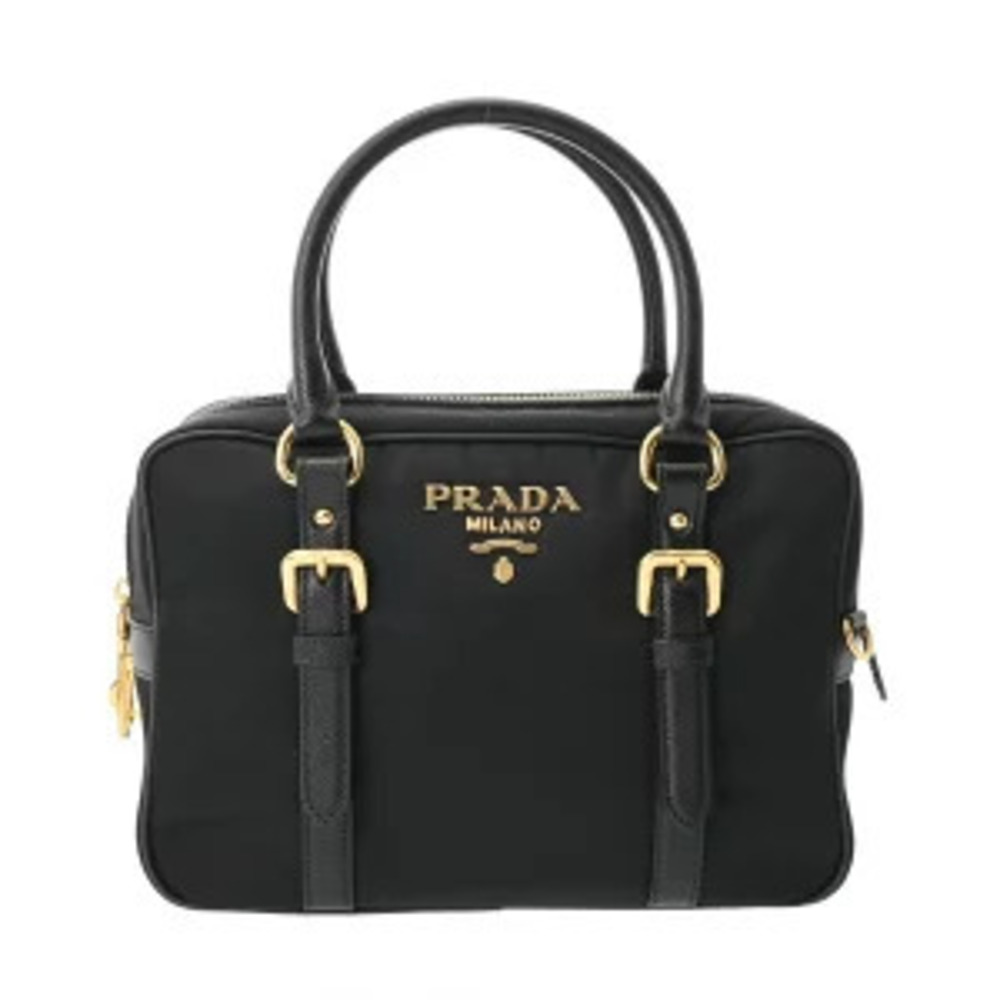 Prada bag black Saffiano leather handbag - Picture 2 of 9